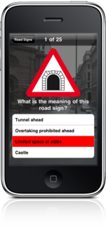Road Signs for the UK on iPhone