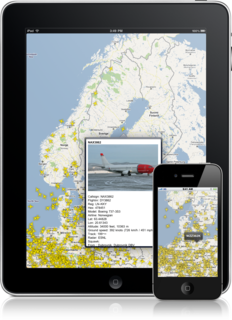 Flightradar on iPhone and iPad