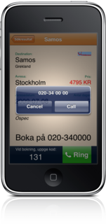 Swedish Last-Minute Charter on iPhone