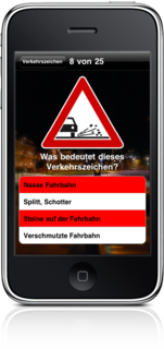 Road Signs for Germany on iPhone