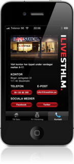 ILIVESTHLM - Estate agent on iPhone