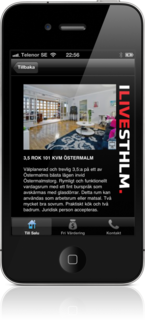 ILIVESTHLM - Estate agent on iPhone