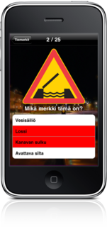 Finnish Road Signs released on the iPhone!