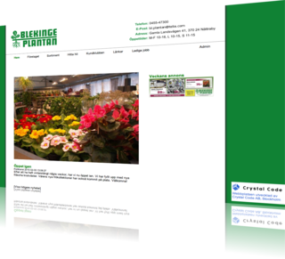 Blekingeplantan - New Website