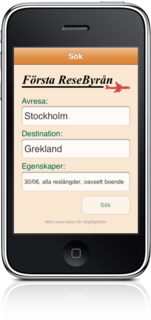 Swedish Last-Minute Charter on iPhone